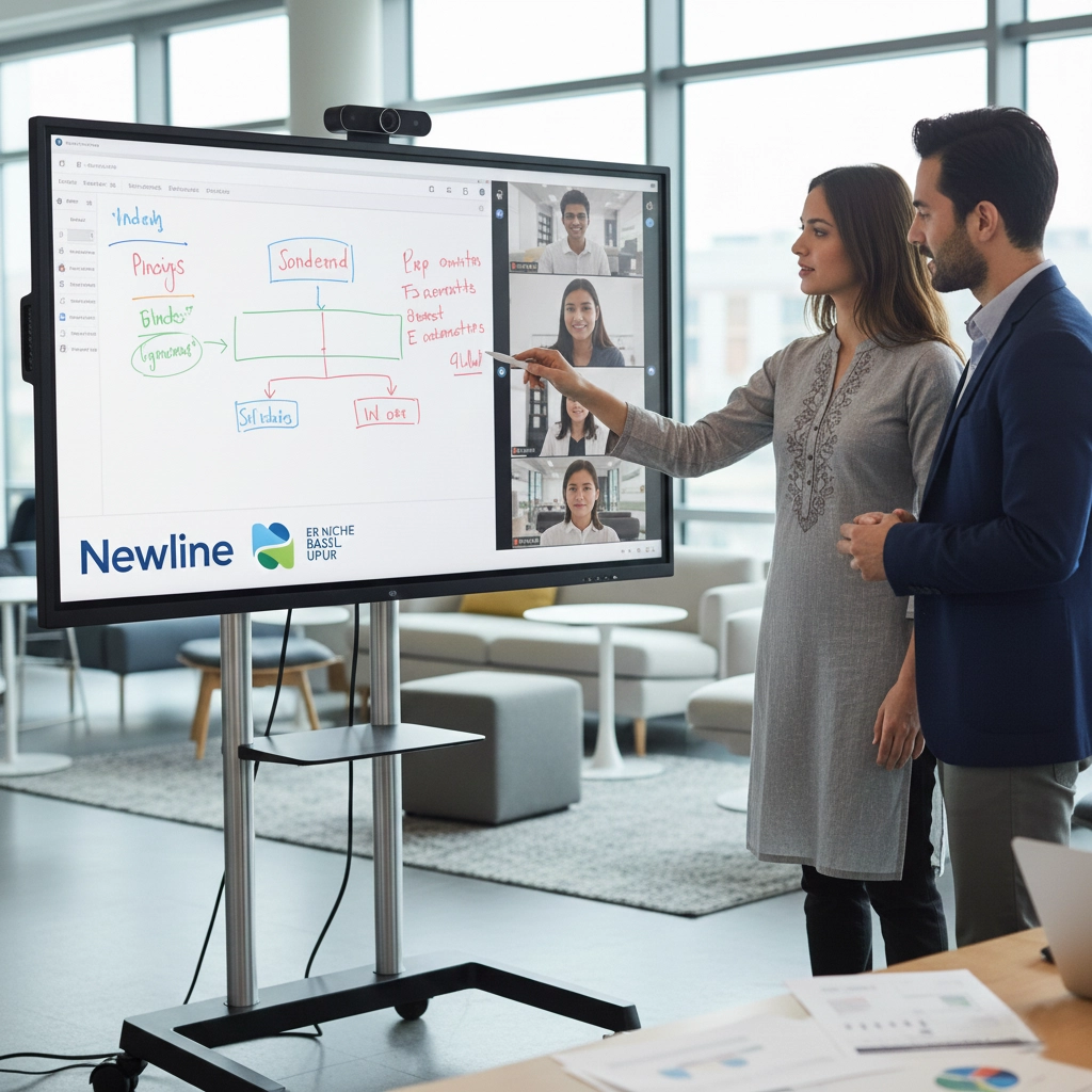 Newline 65-inch Interactive Flat Panel – 4K Android - Product